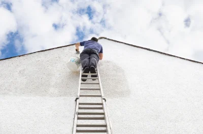 Peinture extérieure à Beaufou — façades et ravalement